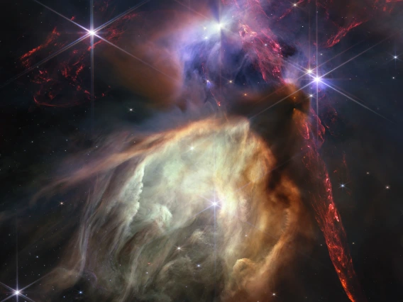 Rho Ophiuchi (NIRCam Image)
