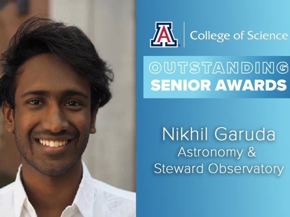 Nikhil Garuda Receives Outstanding Senior Award