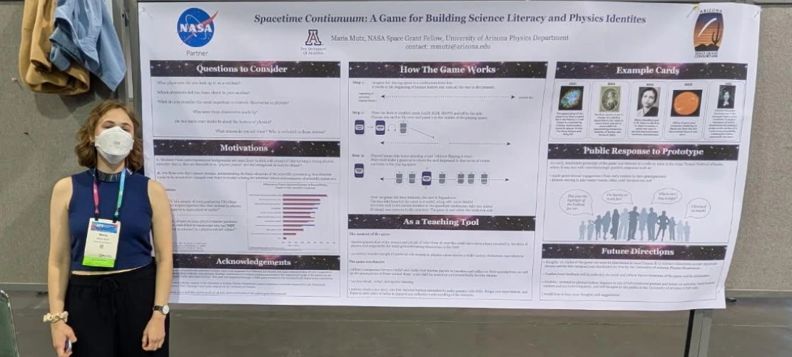 Maria Mutz at American Physical Society (APS) Global Summit