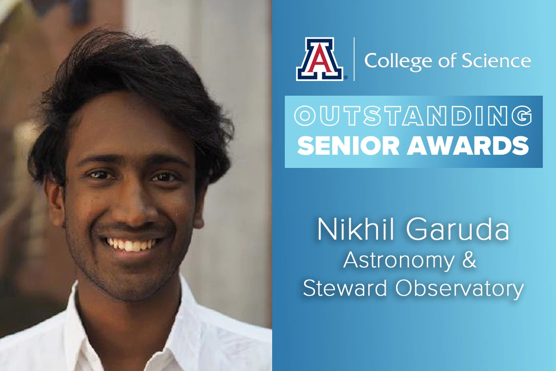 Nikhil Garuda Receives Outstanding Senior Award