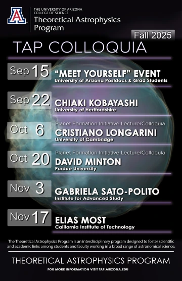 Fall 2025 Colloquia Poster