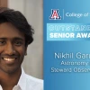 Nikhil Garuda Receives Outstanding Senior Award