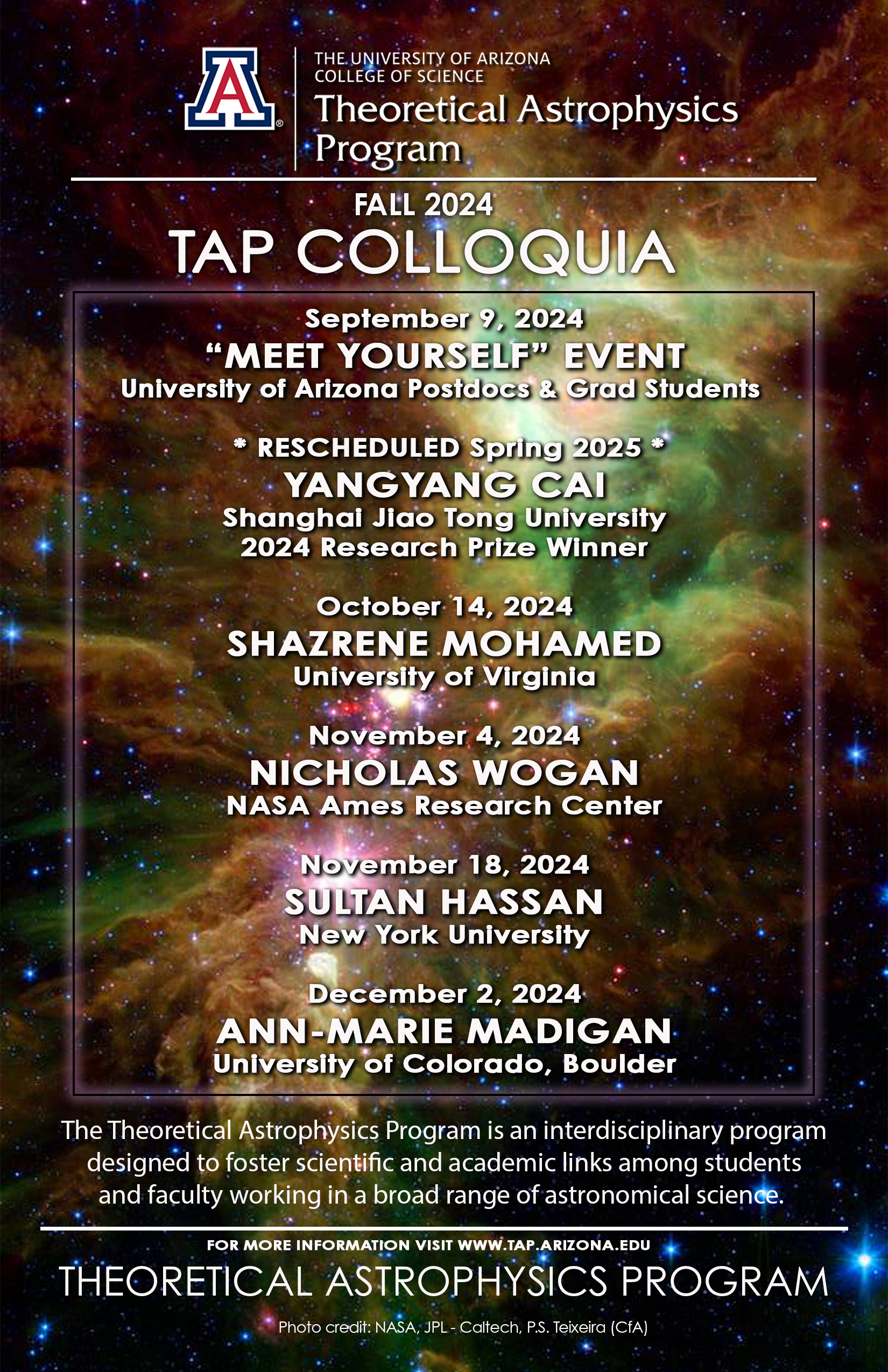 2024 Fall Colloquia Poster