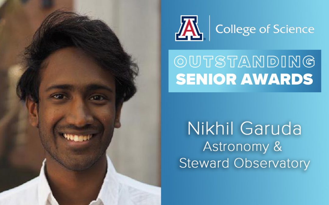 Nikhil Garuda Receives College of Science Outstanding Senior Award